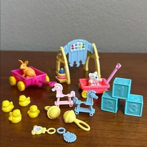 Fisher Price Loving Family Doll House Baby Nursery Activity Center Toy & More